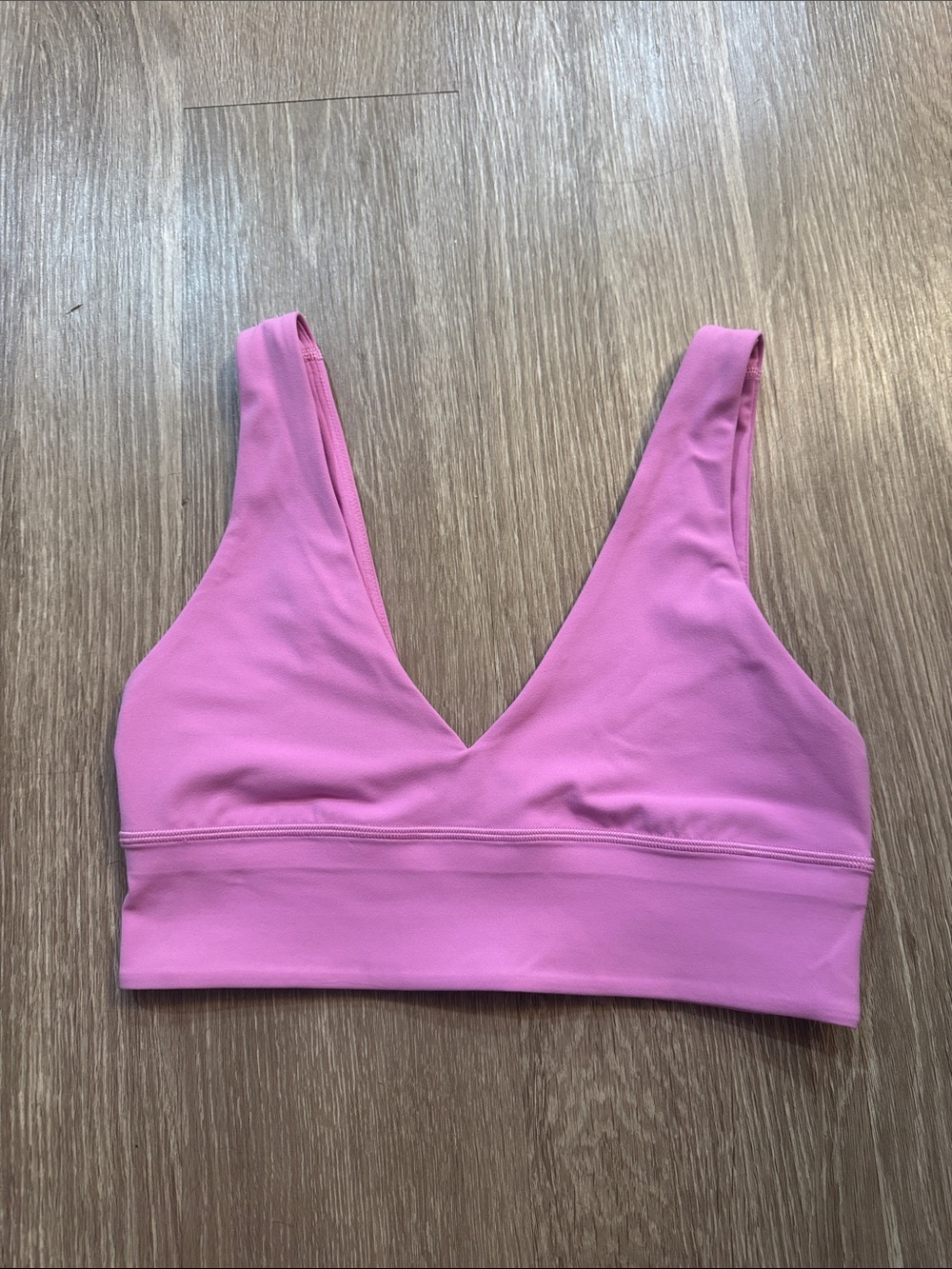 lululemon athletica Pink V-Neck align bra